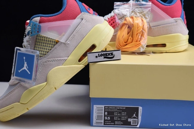 Kick Theory Guava Ice DC9533-800 Retro Air Jordan Union 4 0706
